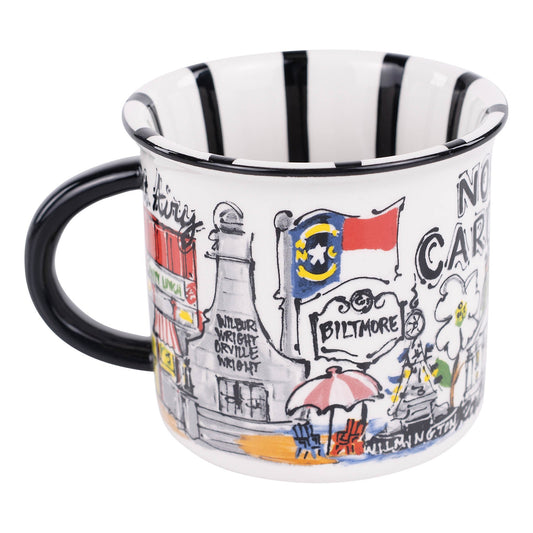 State of North Carolina Icon Mug